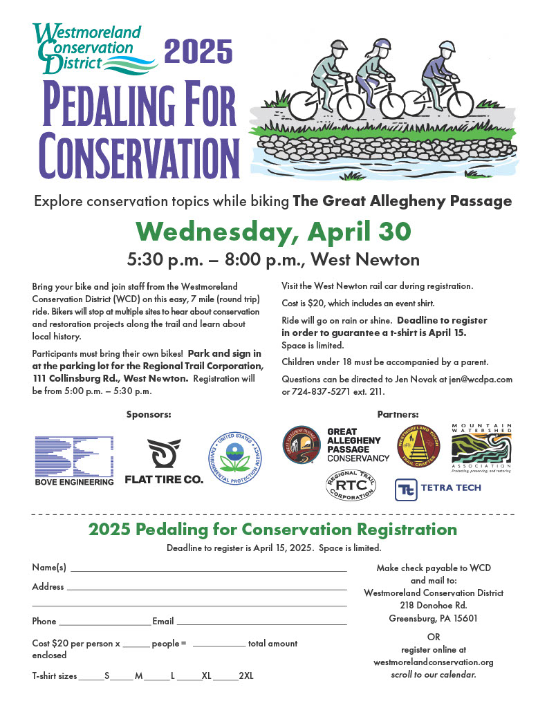 Pedaling for Conserv 2025 flyer R1